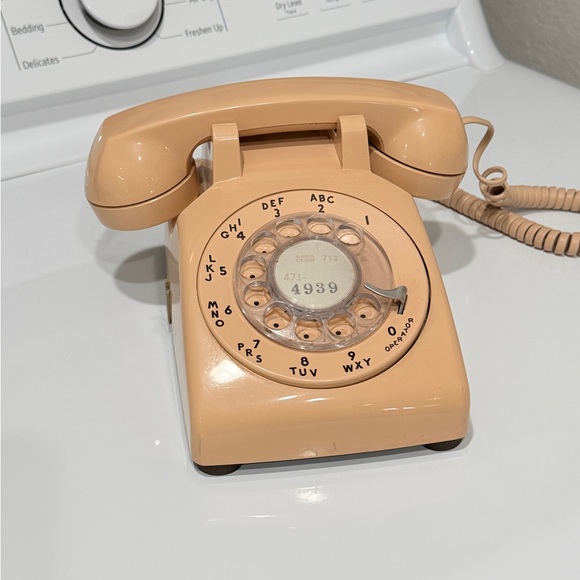 Vintage Beige Rotary Dial Telephone woks! - Picture 13 of 17